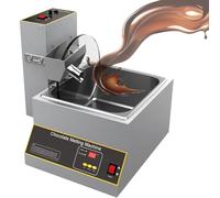 BEESOM Fondre Chocolat Professionnelle,Tempéreuse à Chocolat,Machine à Mouler Et Enrober Chocolat,Machine à Déposer Chocolat Chauffant 12kgmeltingtankwithmixer 12kg