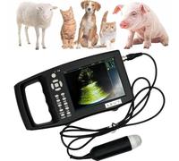 BEESOM Kit D'éChographie VéTéRinaire,éChographe B Portable pour Animaux,avec Sonde MéCanique 3,5 MHz,pour Tests De Gestation chez Ovins,Chiens,Chats Et Porcs