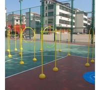 BEESOM Kit D'entraînement pour Drones,Parcours Obstacles pour Drones avec Niveaux Difficulté Réglables,Matériel entraînement pour Drones Miniatures,Design Transportable Et Installation Simple