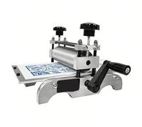 BEESOM Presse Graver Professionnelle,Impression Héliogravure Relief,Hauteur Rouleau Réglable,Studio Art/Ateliers Création,Gravure sur Bois/Cuivre & Impression Pression Plat,Détails Restaurés