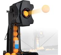 BEESOM Robot Tennis De Table à Intelligences Artificielles,Machine Automatique De Balles Ping-Pong,9 Rotations Différentes,Filet Inclus, Entraînement Automatique pour Indoor Et Clubs De Sport