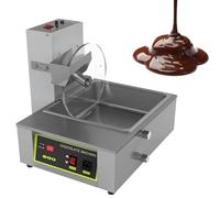 BEESOM Tempéreuse à Chocolat,Chauffe-Pot à Chocolat électrique Commercial,avec Commande Numérique | Appareil électrique pour Fondre/Chauffer Chocolat à Perfection 8kg