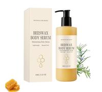 Beeswax Body Serum,Waterless Body Oil Moisturizer with Avocado Oil,Huile pour le Corps,Vanilla Body Lotion for Crepey Skin,Castor Oil & Shea Butter,Lightweight Wet Skin Formula for Soft Radiant (1)