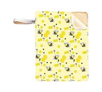 Beeswax Bread Bags - Reusable Bread Bag | Sourdough Breàd Bag | 2 Pack Large 17x13 Inch Organic Cotton Food Storage Sacks, Wide Zipper Opening, Freezer Safe, Friendly Bakery Keeper for Homemade Loaf