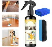 Beeswax Furniture Polish Spray,Multi-Surface Polish and Cleaner for Wood & Furniture,Molecularized Beeswax Spray Cleaner & Restorer for Househld Mold (1 Pcs)