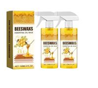 Beeswax Spray,Beewax Spray à La Cire D'abeille Micro-Molécularisée Naturelle,Sprays à La Cire D'abeille Naturelle Pour Meubles,Beeswax Wood Polish Sprays,Restaure L'éclat Et élimine Les Rayures (2PCS)