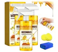Beeswax Spray Polish for Wood, 2026 New Beeswax Wood Polish Spray, Natural Beeswax Care Sprays & Restorer for Wooden Furniture, Floors & Doors (3Pcs)