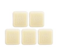 Beeswax Square Polishing Wax 5pcs Set for Mahogany Furniture Floor Maintenance Thread Bracelet Wood Polish Enhancer White Yellow 5 x 5,5 x 2 cm (Blanc)