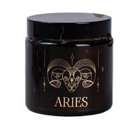 BeesWax World - Bougies en cire d'abeille 100% naturelle, faites à la main avec mèche en coton - Bougies décoratives et durables - Motifs signes du zodiaque (Bélier)