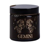 BeesWax World Bougies en cire d'abeille faites à la main - Bougies en cire naturelle avec mèche en coton - 100 % cire d'abeille - Décoratives et durables - Motifs du zodiaque au choix (Gémeaux)