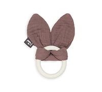 Anneau de dentition en Silicone Bunny Ears Chataigne - -