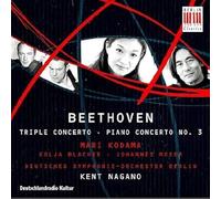 Beethoven – Concerto pour piano n°3 / Triple concerto – DSO / Nagano – Edel