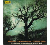 Beethoven - 3 Klaviersonaten, Friedrich Gulda [Vinyl LP]