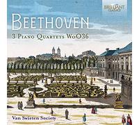 Beethoven – 3 quatuors pour piano WOO 36 – CD – Edel