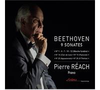Beethoven, 9 Sonates Pour Piano - Coffret De 3 Cd Sonates N°1, 4, 7, 10, 12, 14, 15, 23, 24