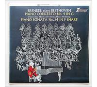 Beethoven*, Alfred Brendel - Beethoven*, Alfred Brendel - Piano Concerto No.4 In G, Piano Sonata No.24 In F Sharp - [LP]