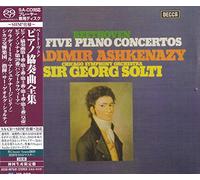 Beethoven / Ashkenazy, Vladimir - Beethoven: 5 Piano Concertos. Etc. (SACD-SHM) [Import]