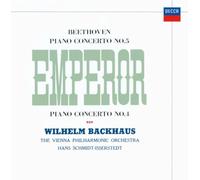 Beethoven / Backhaus, Wilhelm - Beethoven: Piano Concertos Nos. 4 & 5 - UHQCD