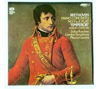 Beethoven - Beethoven: Piano Concerto No. 5 in E Flat "Emperor" & Egmont Overture / Julius Katchen, Piano; Pierino Gamba Conducting The London Symphony [Vinyl LP] [Stereo]