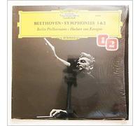 Beethoven*, Berliner Philharmoniker, Herbert von Karajan - (VINYL LP) Symphonien 1 & 2