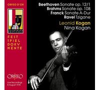 Beethoven, Brahms, Franck, Ravel