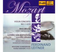 BEETHOVEN, BRUCH, MOZART - BEETHOVEN, BRUCH, MOZART: Violin Concertos - Ferdinand Leitner (US Import)