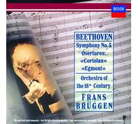 Beethoven / Brueggen, Frans - Beethoven: Symphony No.5. Overtures (Japanese U