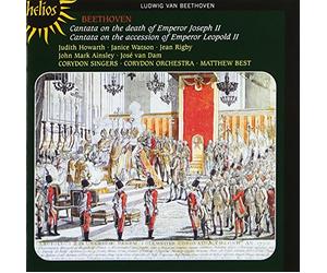 Beethoven : Cantates de Jeunesse. Howarth, Van Dam, Ainsley, Best.