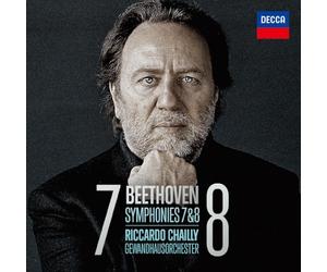 Beethoven / Chailly, Riccardo - Beethoven: Symphonies Nos. 7 & 8, Egmont Overture, The Ruins Of Athens Overture - UHQCD