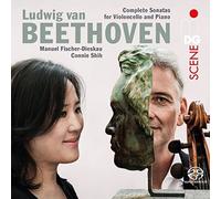Beethoven / Shih - Complete Cello Sonatas [New SACD] Hybrid SACD, 2 Pack