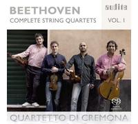 Beethoven : Intégrale Cordes, Vol. 1. Quatuor Di Cremona