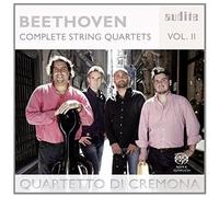 Quartetto di Cremona – Beethoven : Intégrale des quatuors à cordes, Vol. 2 – NAXOS