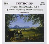 Beethoven: Complete String Quartets, Vol. 9 by Kodály Quartet (2001-04-23)