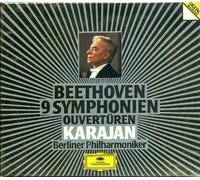 Beethoven Complete Symphonies Nos. 1 - 9 & Overtures :Herbert von Karajan (Conductor), Berlin Philharmonic Orchestra (Orchestra), JANET PERRY, AGNES BALTSA, VINSON COLE, JOSE VAN DAM, VIENER SINGVEREIN- 6CD BOX SET (WEST GERMANY EDITION)