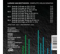 Beethoven: Complete Violin Sonatas [Audio CD] NEUF
