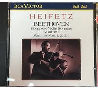 Jascha Heifetz – Beethoven : Intégrale des sonates pour violon, vol. 1 (Sonates 1-4) – CD – RCA