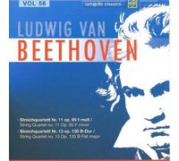 Beethoven Complete Works [Disc 56] String Quartets No. 11 & 13, String Quartet No. 11, Op.95, F minor (1-4)
