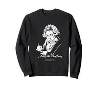 Beethoven Compositeur Allemand Portrait Ludwig Van Beethoven Sweatshirt