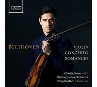 Charlie Siem – Beethoven : Concerto et Romances pour violon – CD – Signum