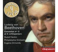 Beethoven : Concertos n° 3, 5. Serkin. Ormandy