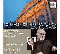 DAVID ZINMAN "BEETHOVEN KLAVIERKONZERT NR. 1 & 2" CD