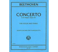 BEETHOVEN - Concierto Op.61 en Re Mayor para Violin y Piano (Inc.Cadencias) (Joachim/Francescatti)