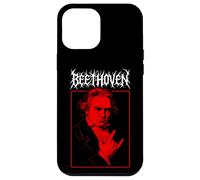Beethoven Cornes en métal, compositeur de Musique Classique Death Metal Coque pour iPhone 12 Pro Max