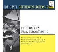 Beethoven Edition Vol. 19 : Sonates Pour Piano No. 22, 24 Et 29