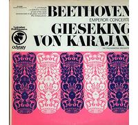 BEETHOVEN- EMPEROR CONCERTO- GIESEKING- KARAJAN -PHILHARMONIA ORCHESTRA