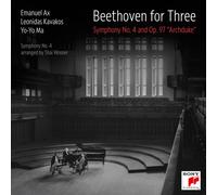 Beethoven for Three: Symphony No. 4 and Op. 97 'Archduke' [CD] NEUF