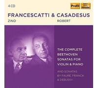 Beethoven / Francescatti / Casadesus - Sonatas For Violin & Piano [Compact Discs] Boxed Set, 4 Pack