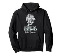 Beethoven Genie Compositeur Symphonie Opéra Classique Orchestre Sweat à Capuche
