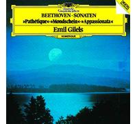 Beethoven / Gilels, Emil - BEETHOVEN: PIANO SONATAS 'PATHETIQUE' 'MOONLIGHT' 'PASSION' (JapaneseReissue)