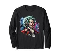 Beethoven Graffiti Street Art - T-Shirt Music Vibes Manche Longue